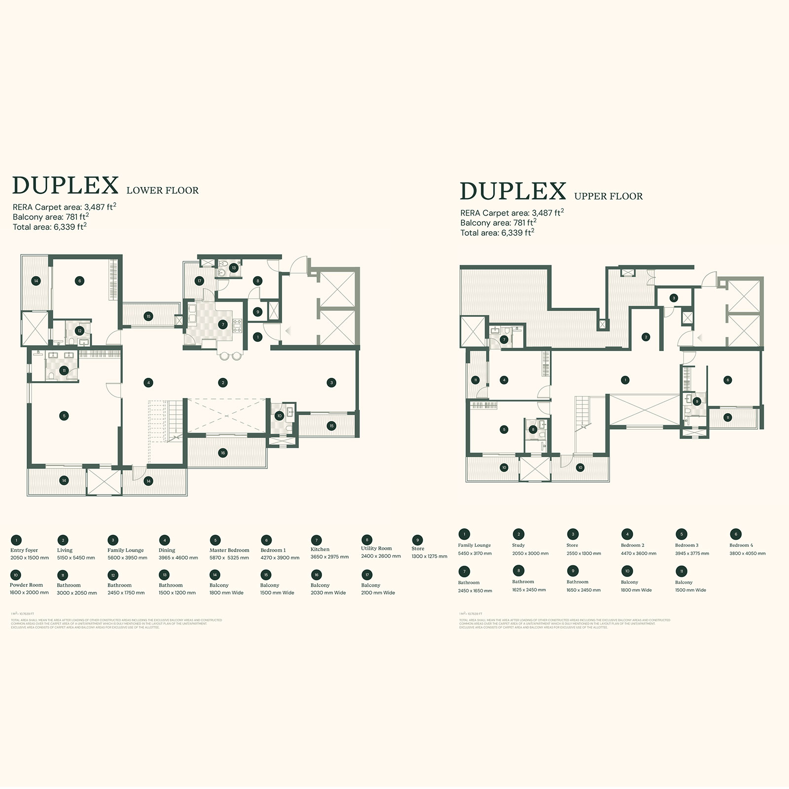 Duplex Floor Plan