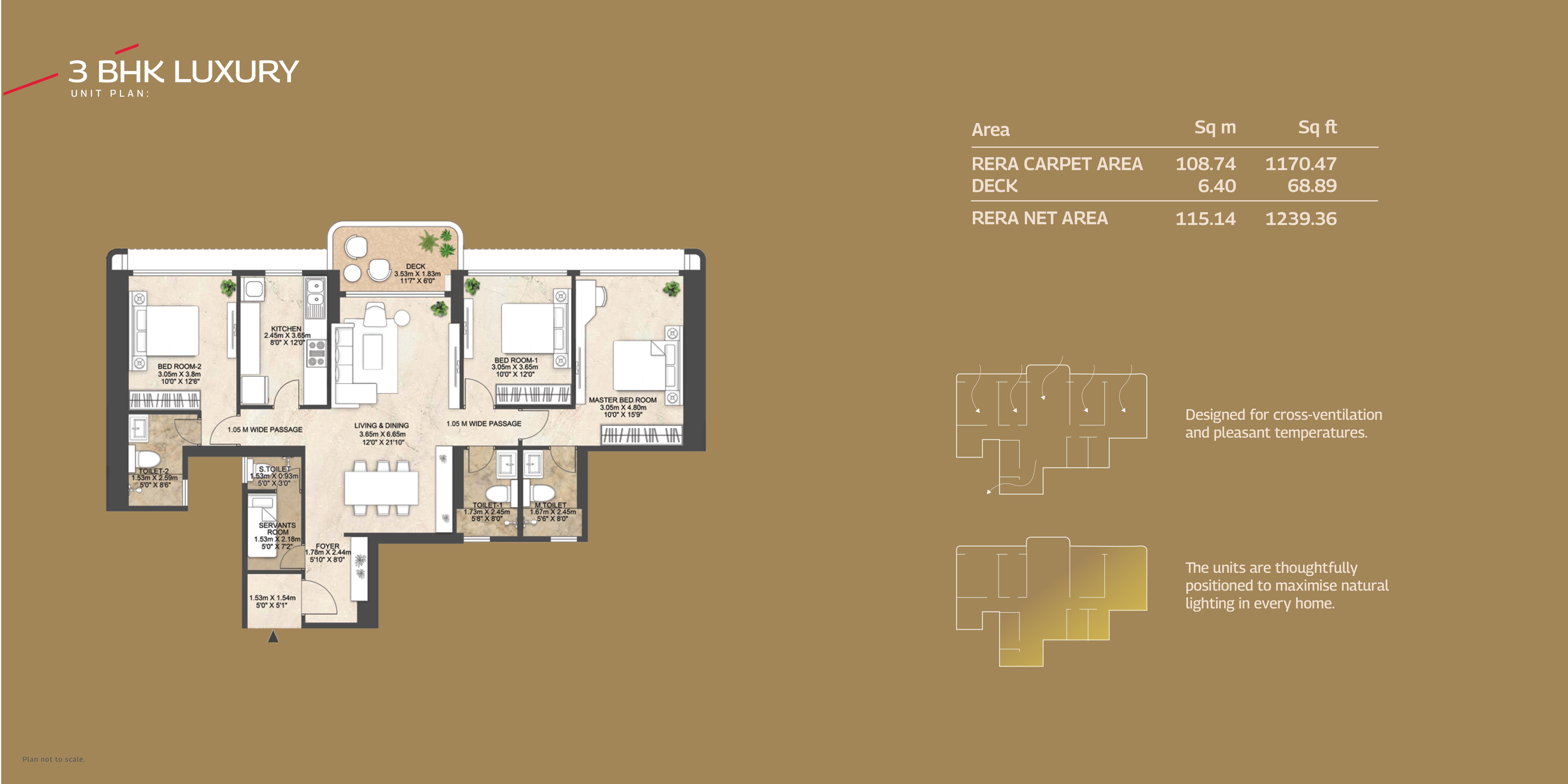 3 BHK Floor Plan