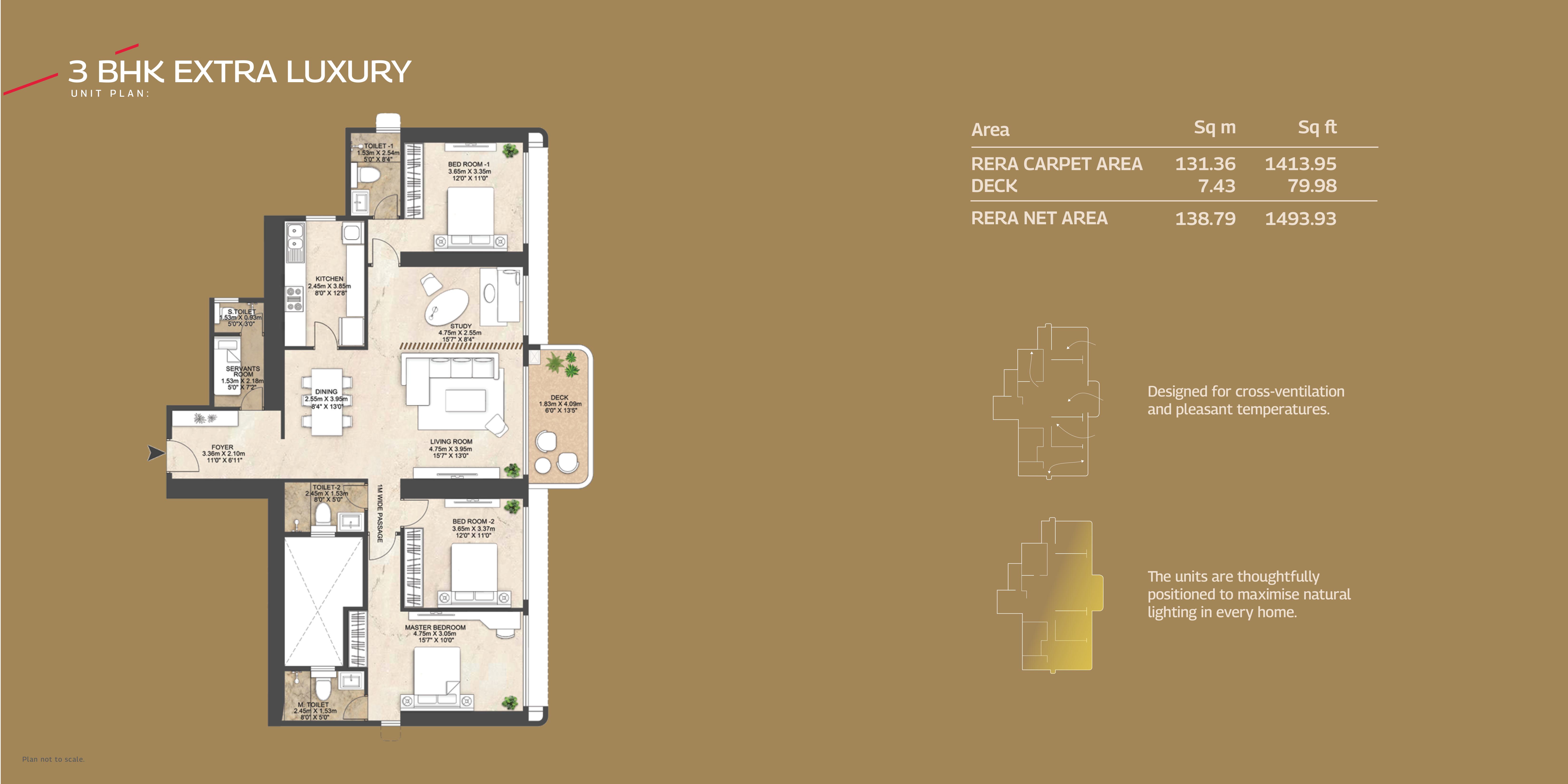3.5 BHK Floor Plan