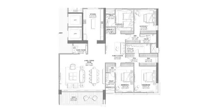 4 BHK Floor Plan