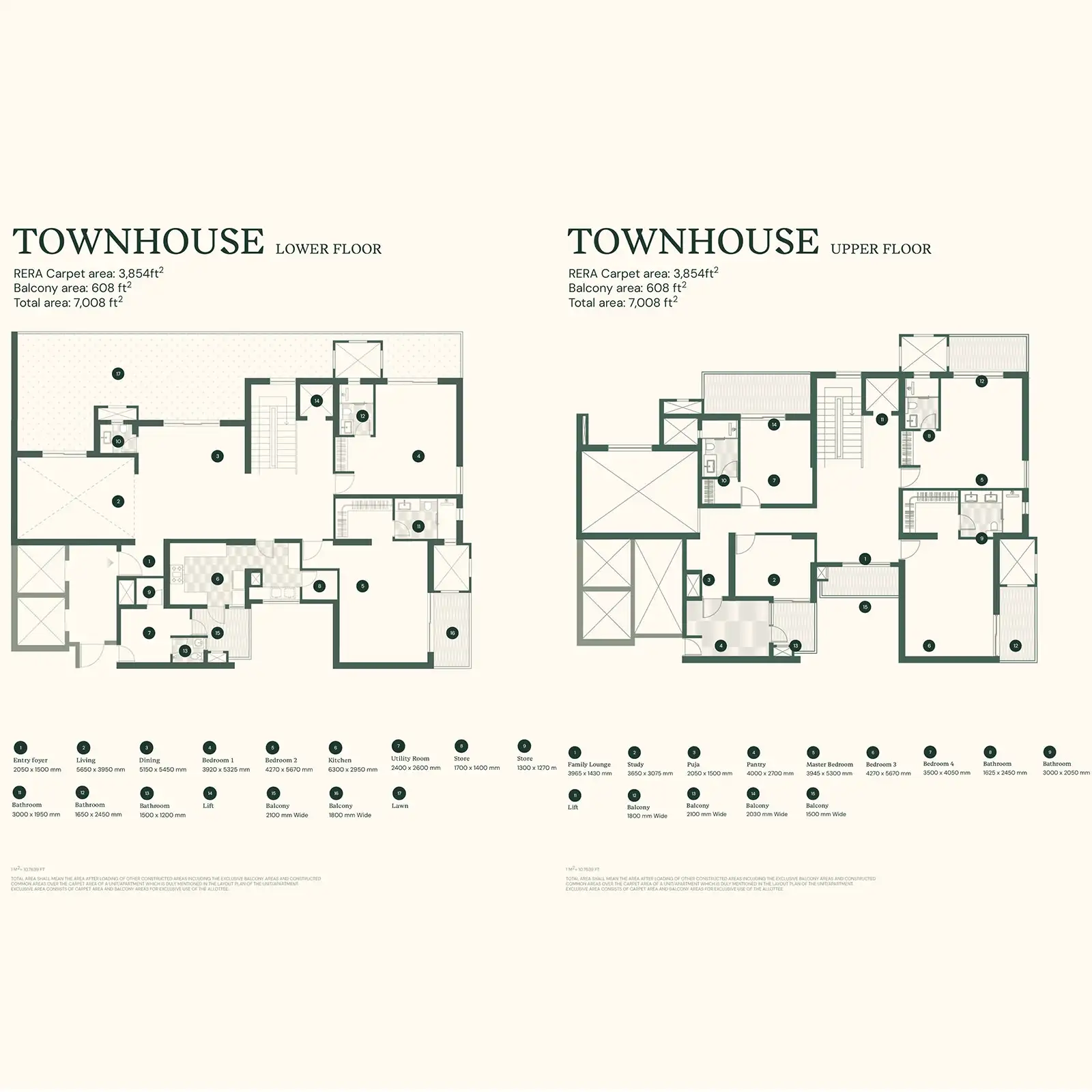 Max Estates 105 Townhouse Floor Plan