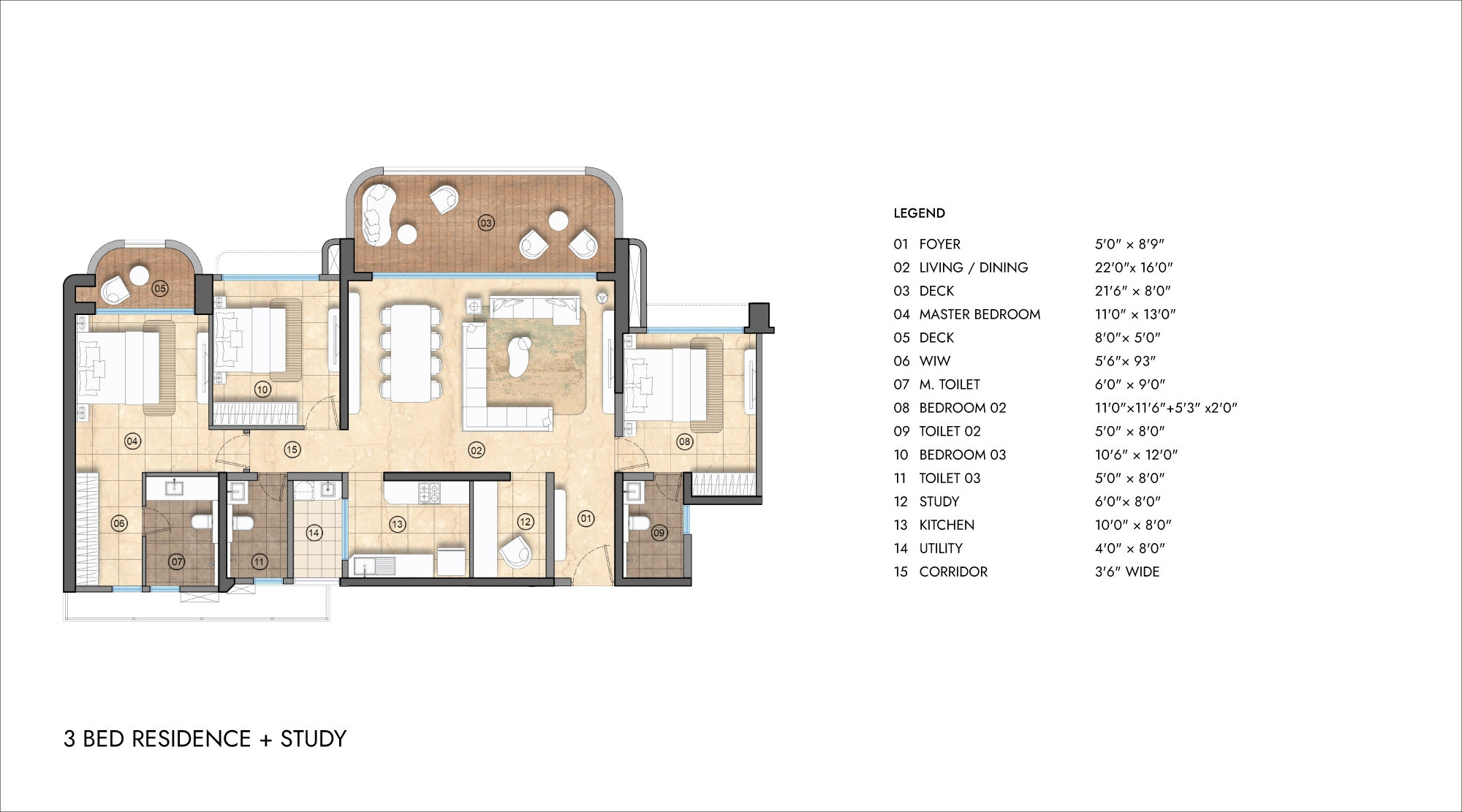 Lodha Elanza 3.5 BHK