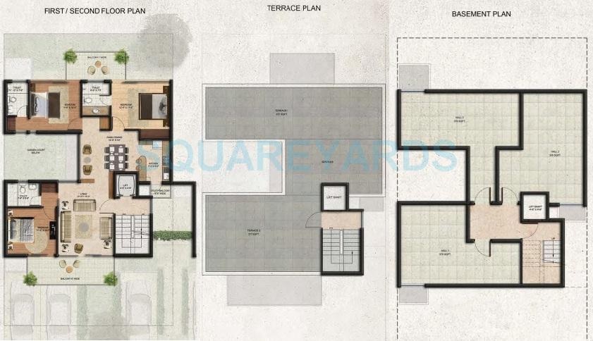 3 bhk Floor Plan