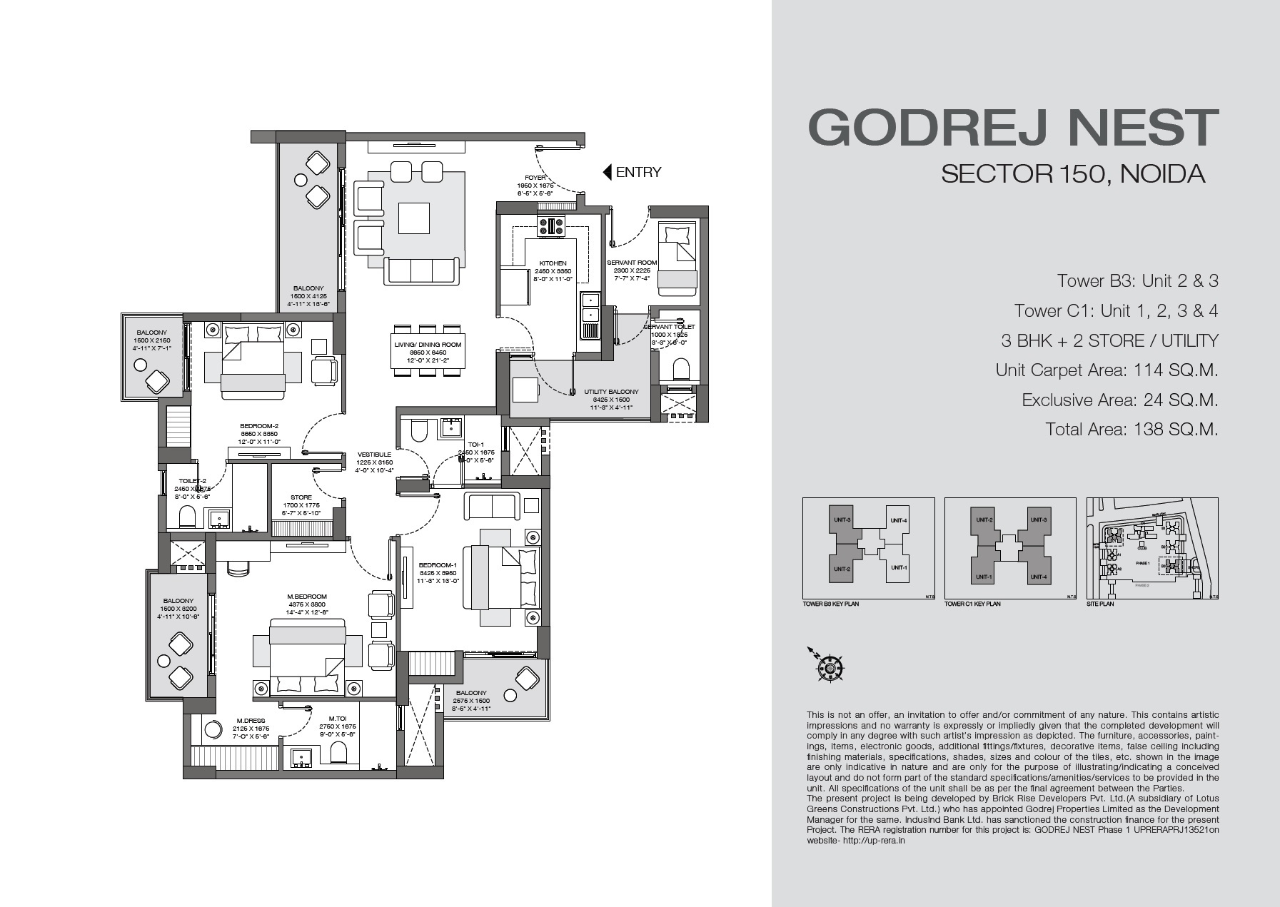 3 bhk Floor Plan