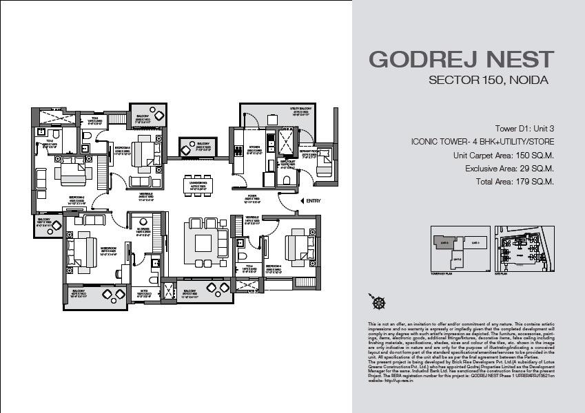 4 bhk Floor Plan