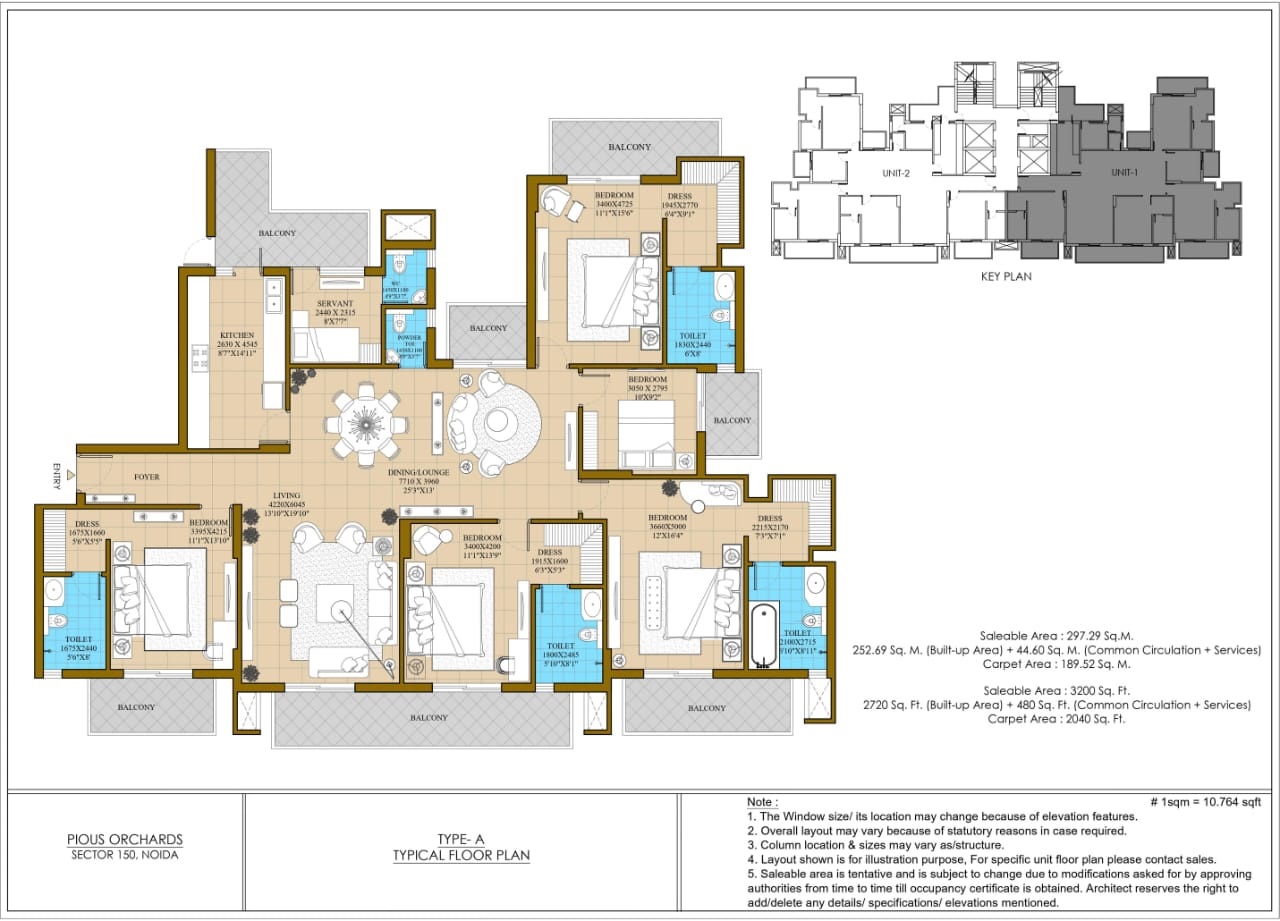 5 bhk Floor Plan
