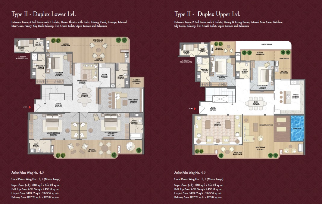 5 bhk Floor Plan