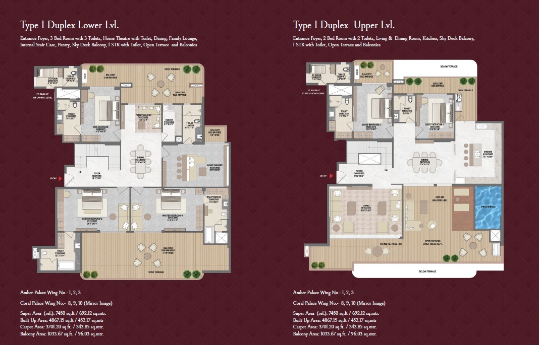 5 bhk Floor Plan