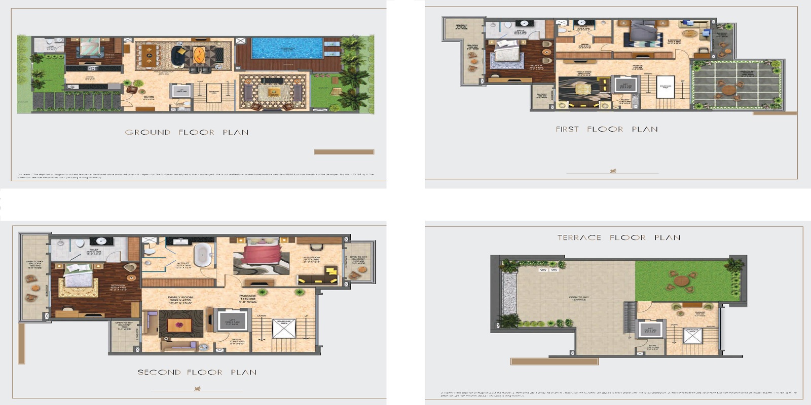 5 bhk Floor Plan