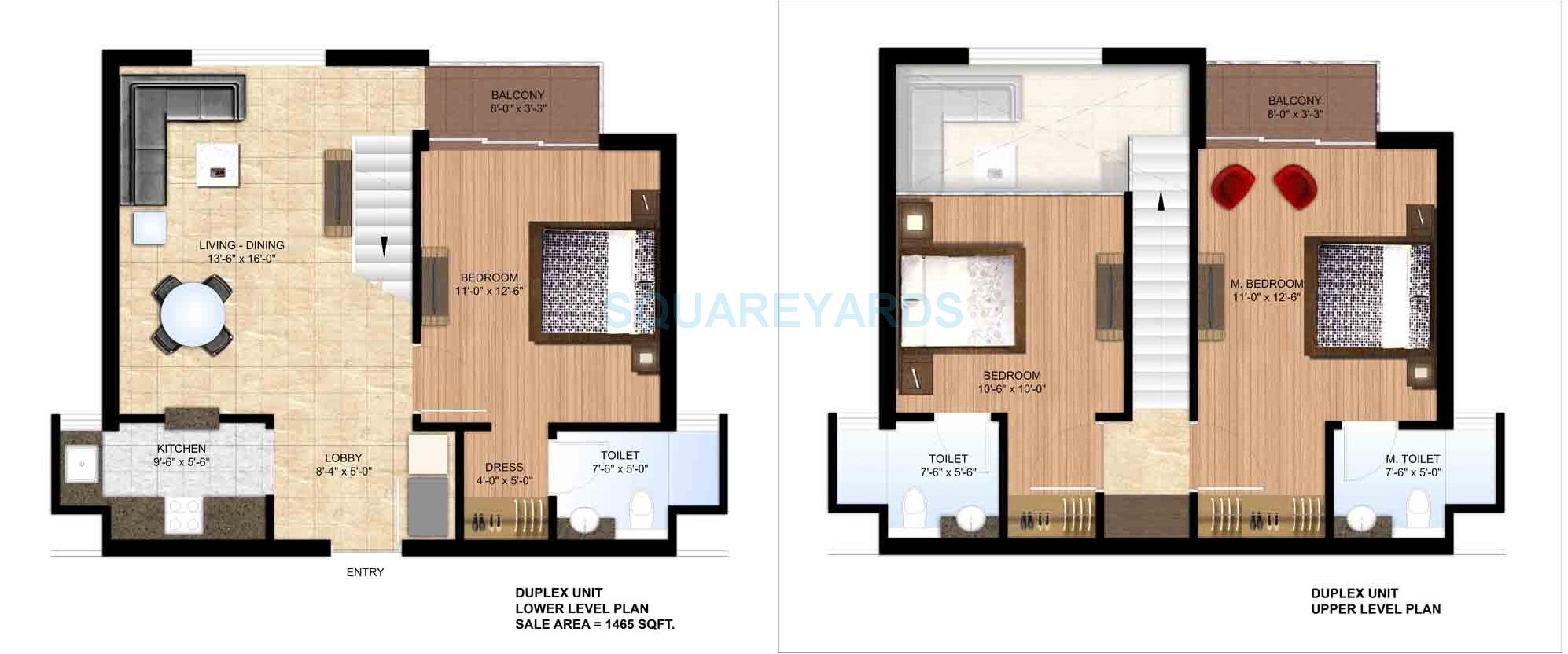 3 bhk Floor Plan