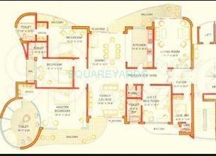 4 bhk Floor Plan