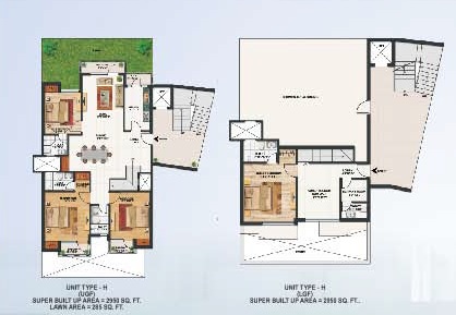4 bhk Floor Plan