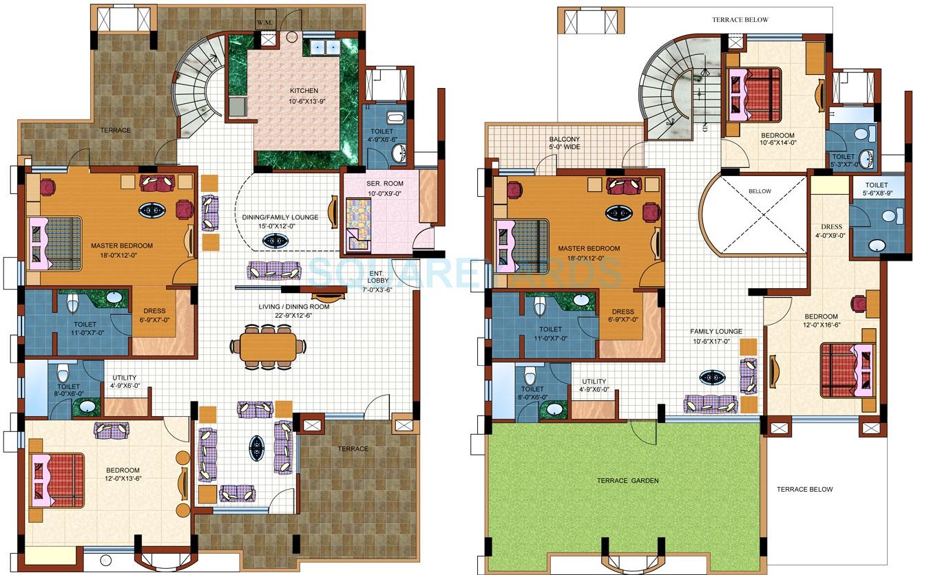 5 bhk Floor Plan
