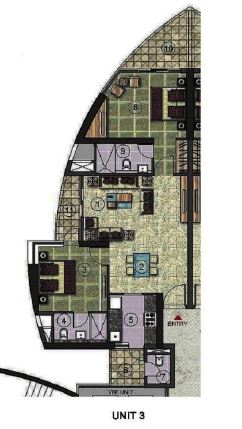 2 bhk Floor Plan