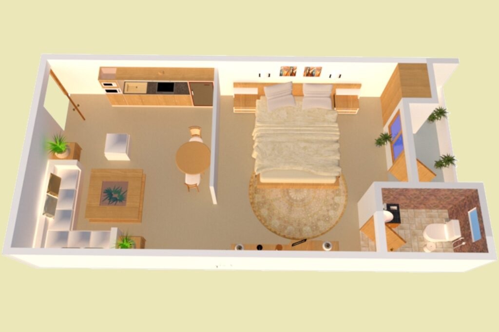 studio Floor Plan