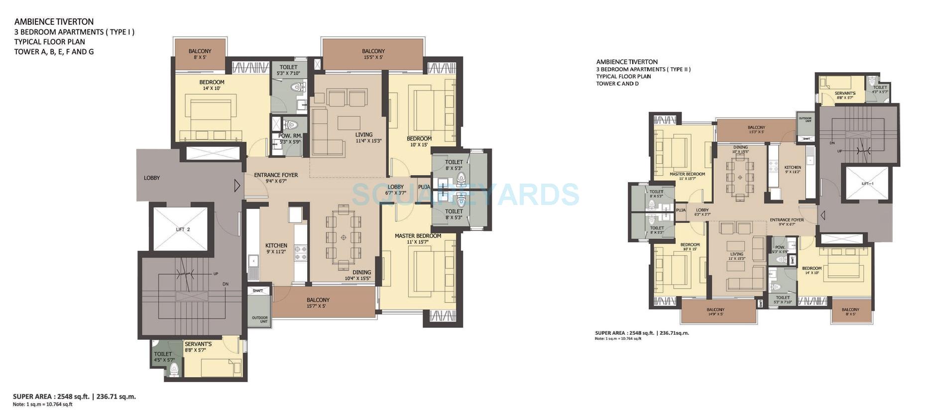 3 bhk Floor Plan