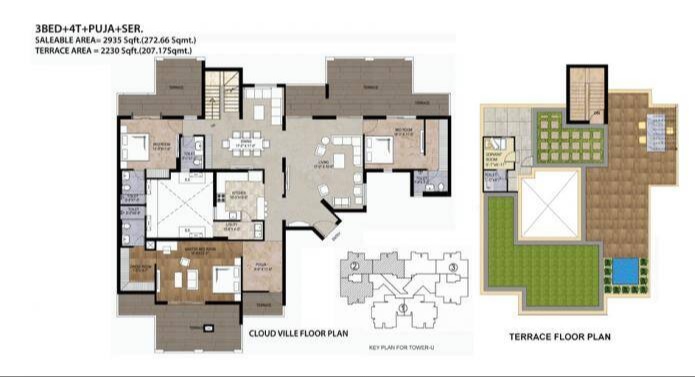3 bhk Floor Plan