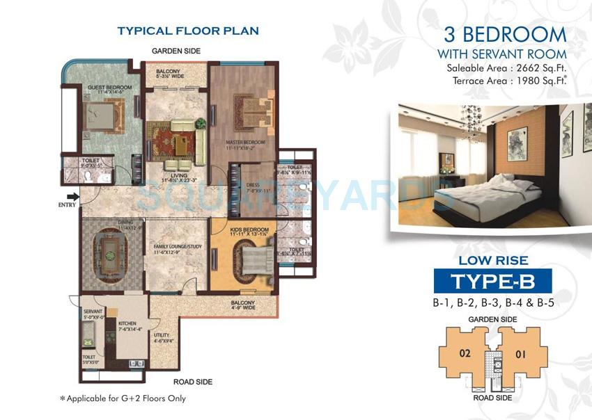 3 bhk Floor Plan