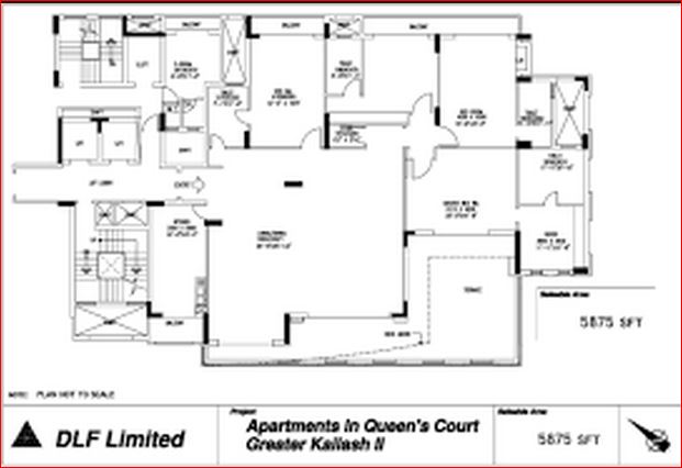 4 bhk Floor Plan