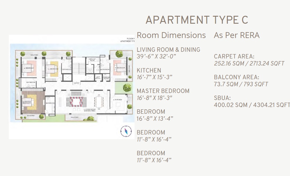 4 bhk Floor Plan