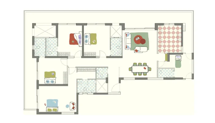 3 BHK 2693 Sq. Ft. Apartment
