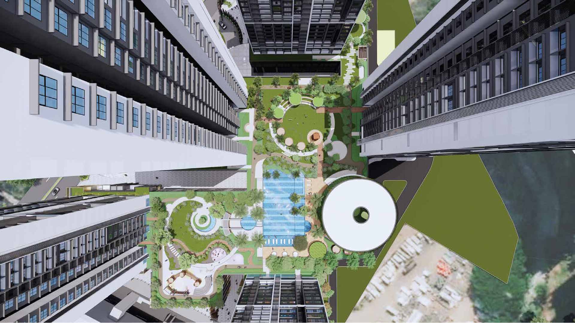 Garden Area Sky View