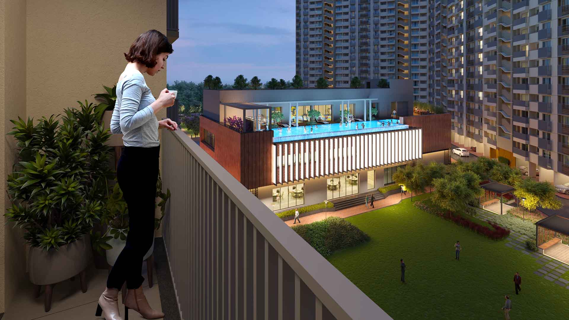 Balcony view