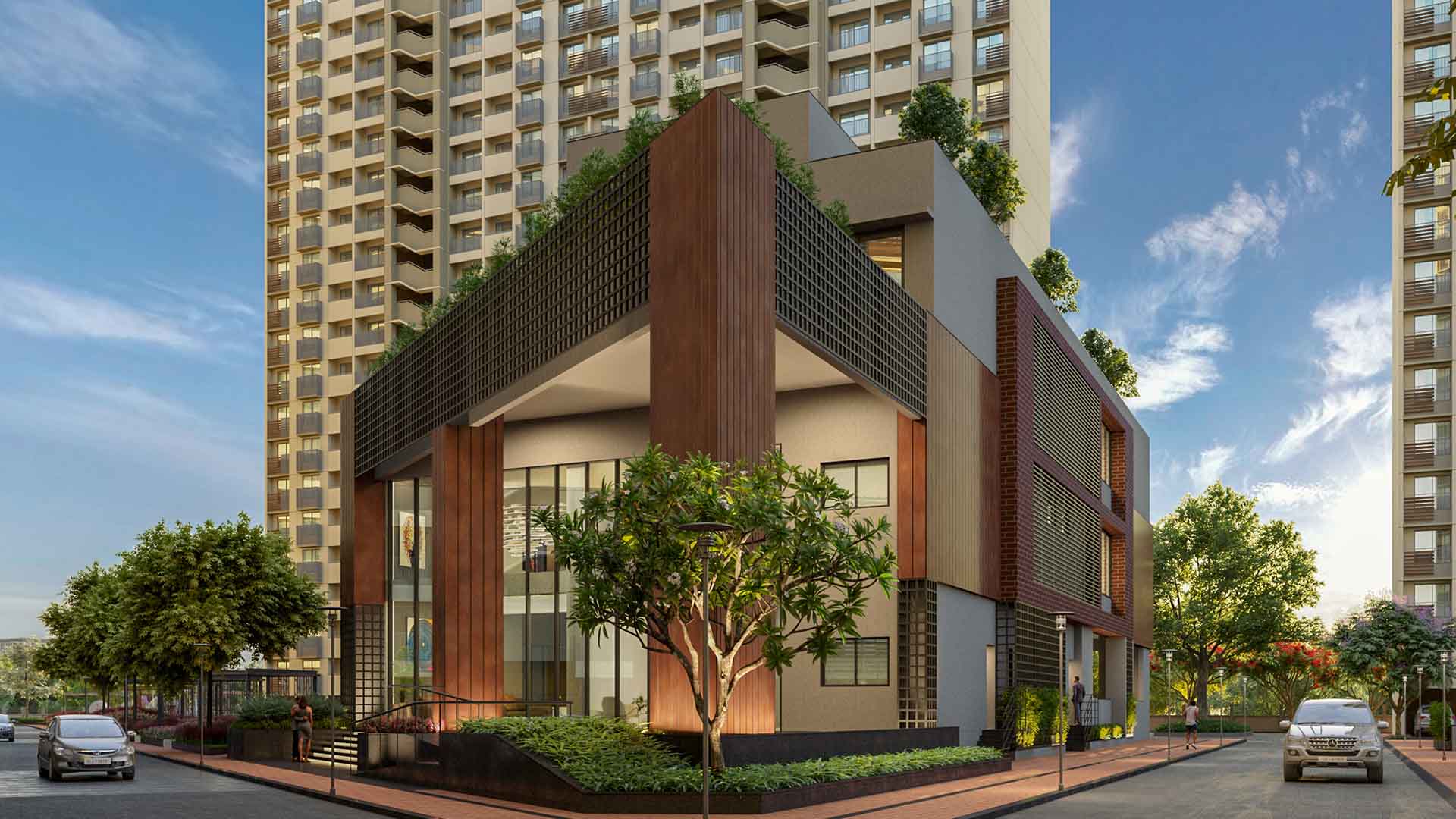 Multi-storey Clubhouse