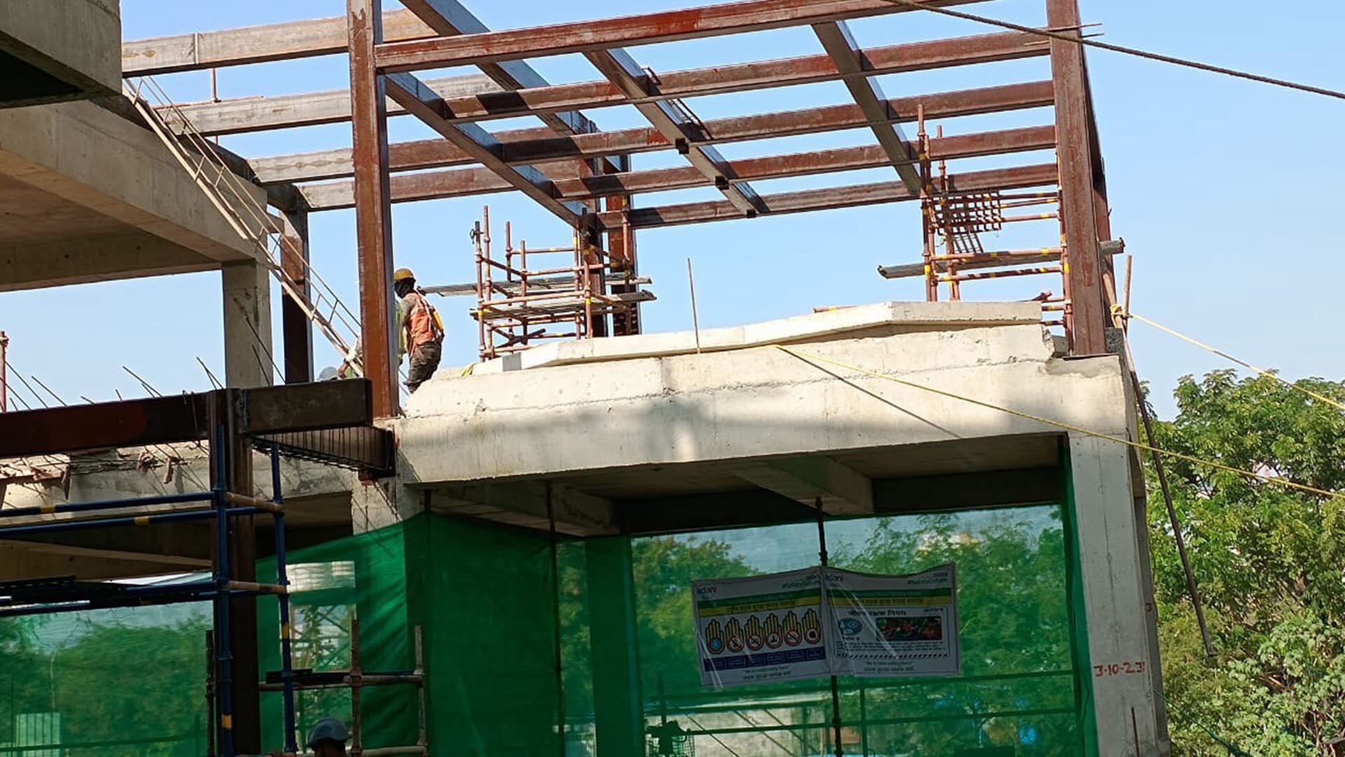 Phase 2 - Clubhouse –  Fabrication work in progress