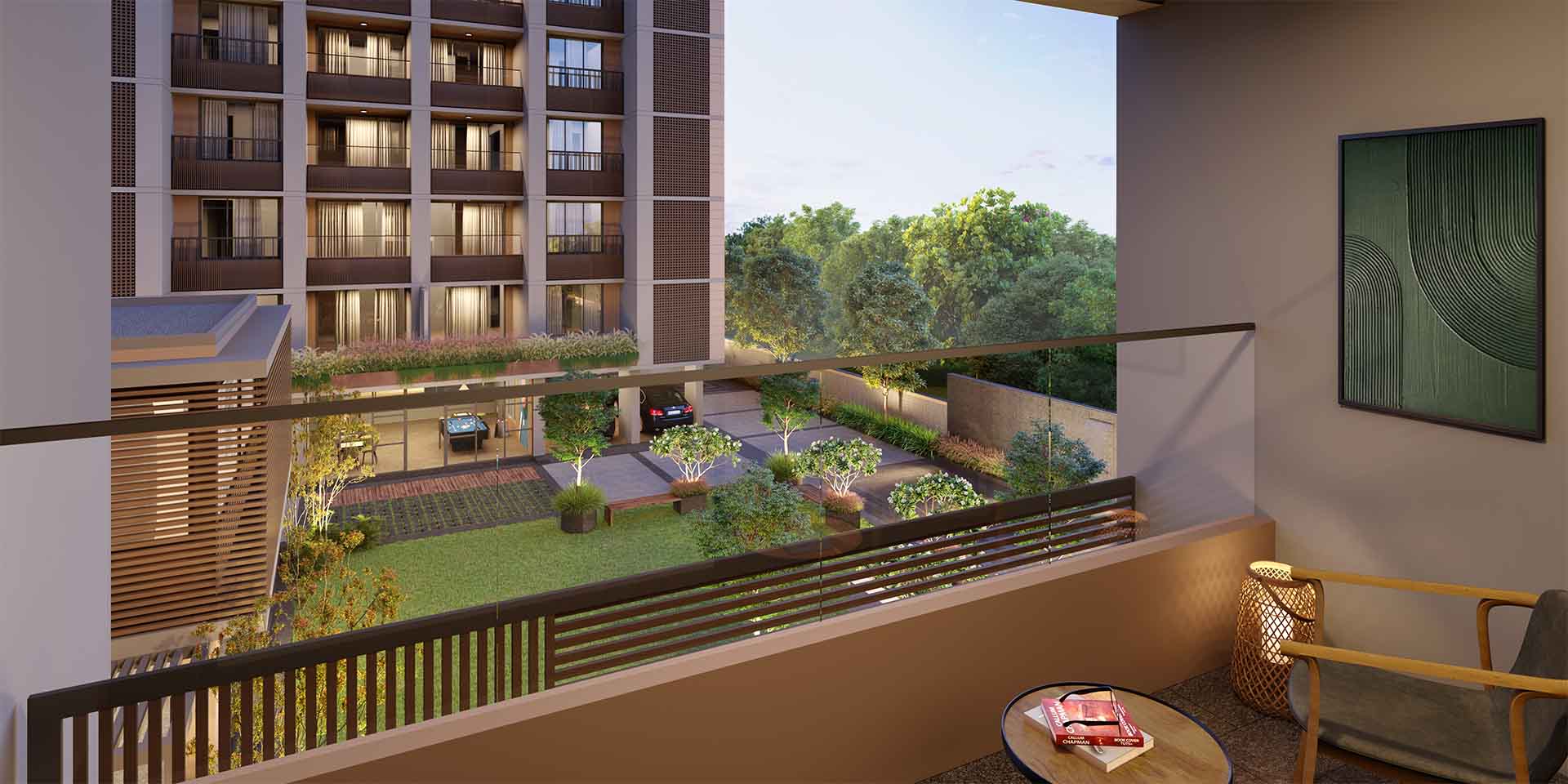  Final Render Balcony view