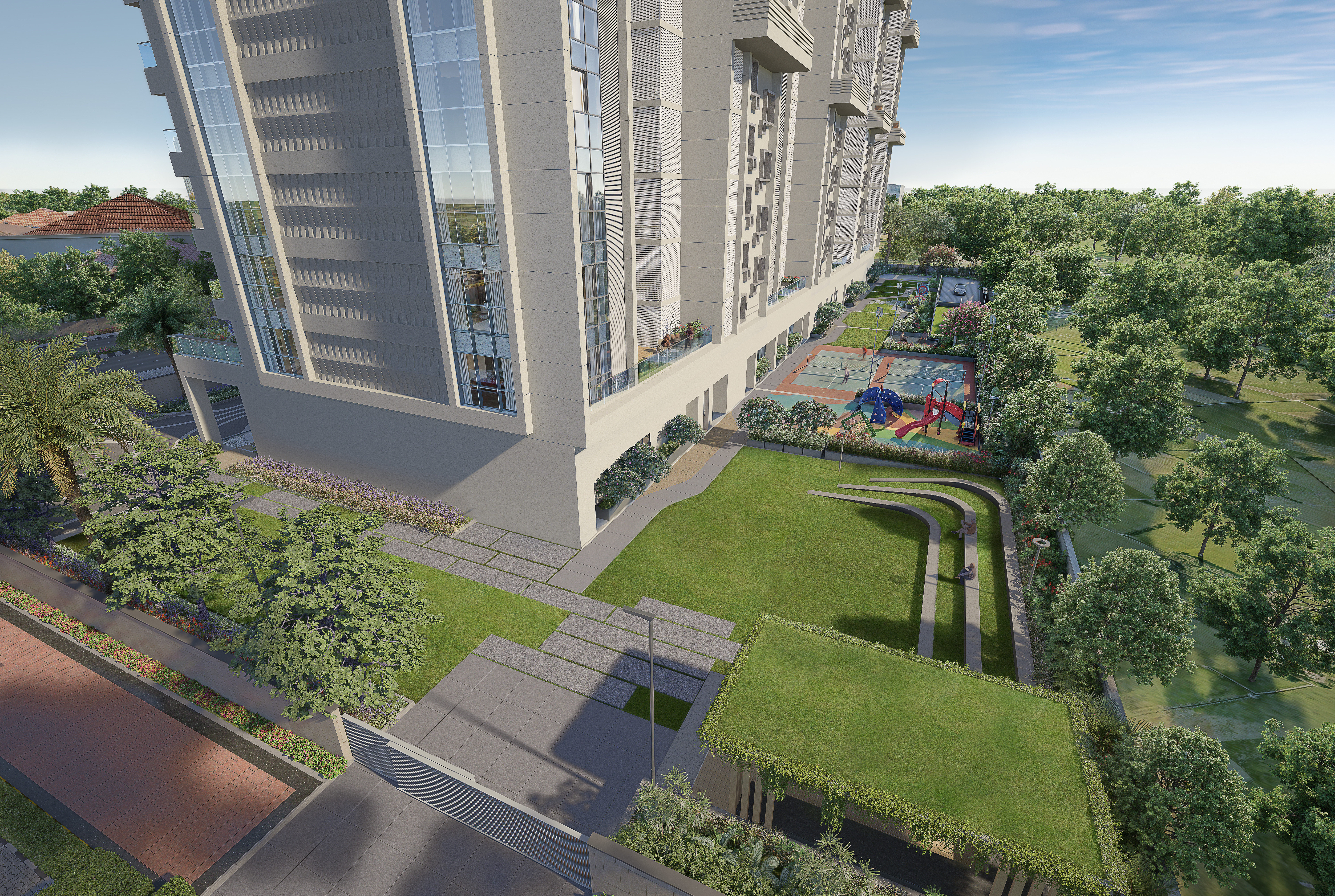 Duplex Balcony View