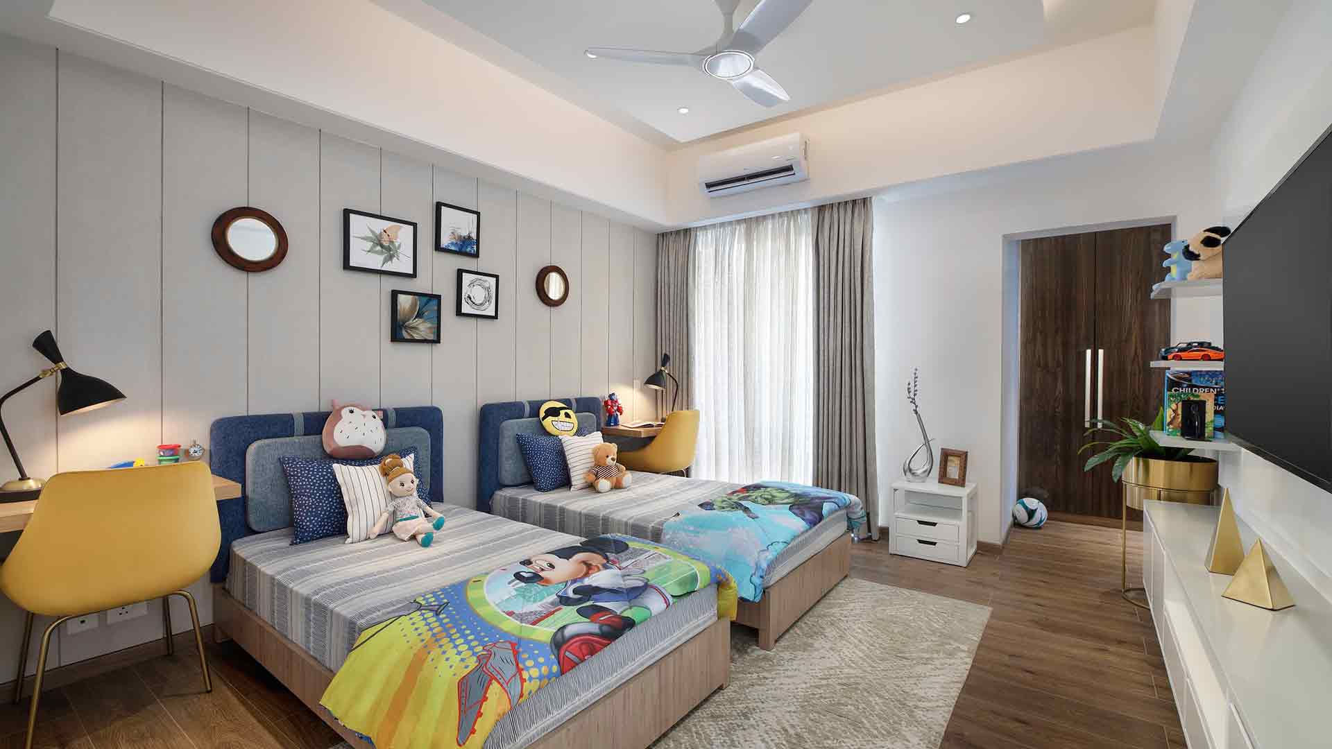 Sample Flat Kids Bedroom