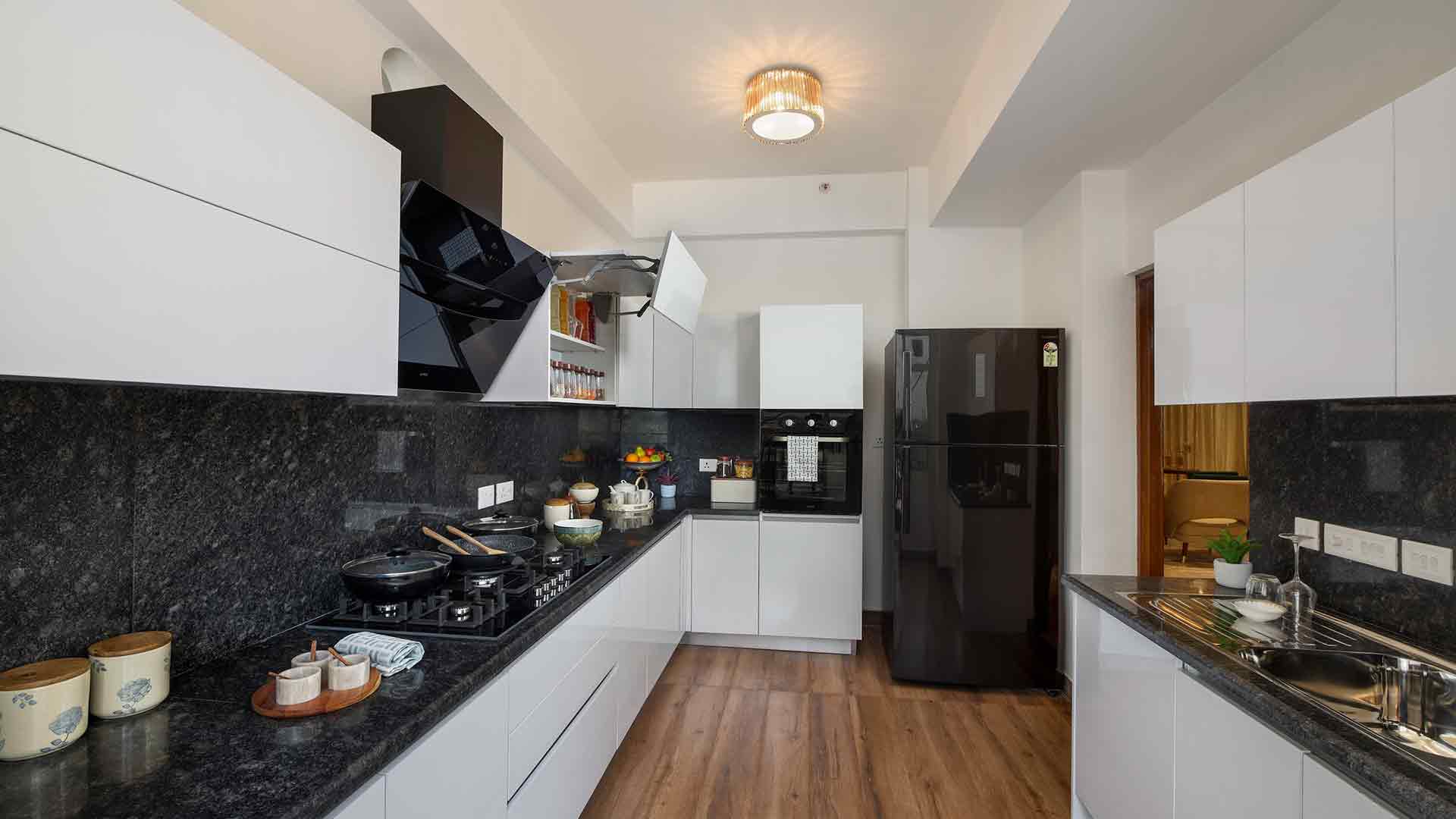 Sample Flat Kitchen