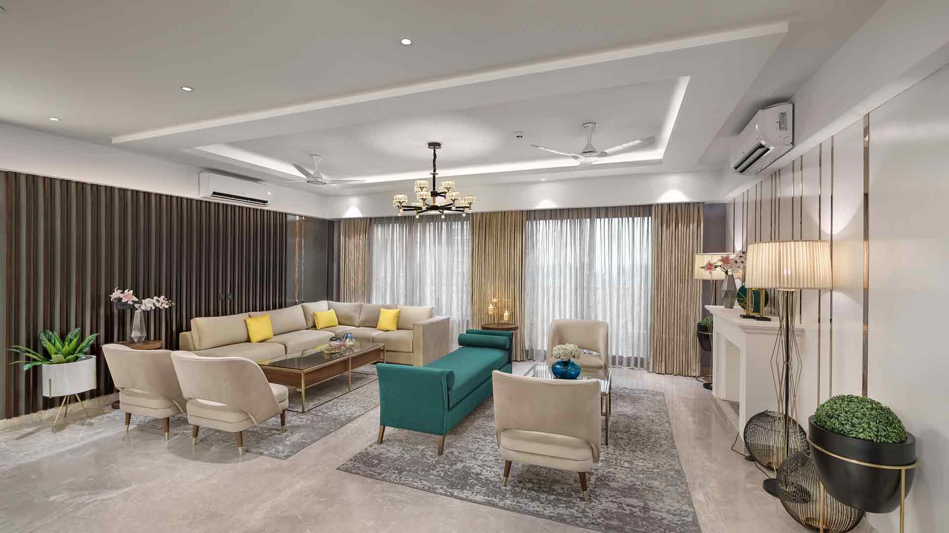 Sample Flat Living  Area