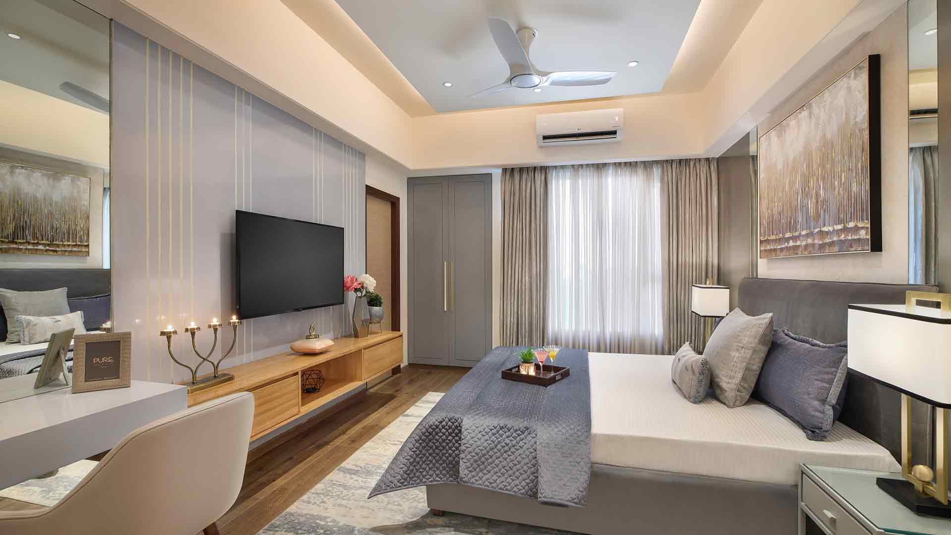 Sample Flat Master Bedroom 