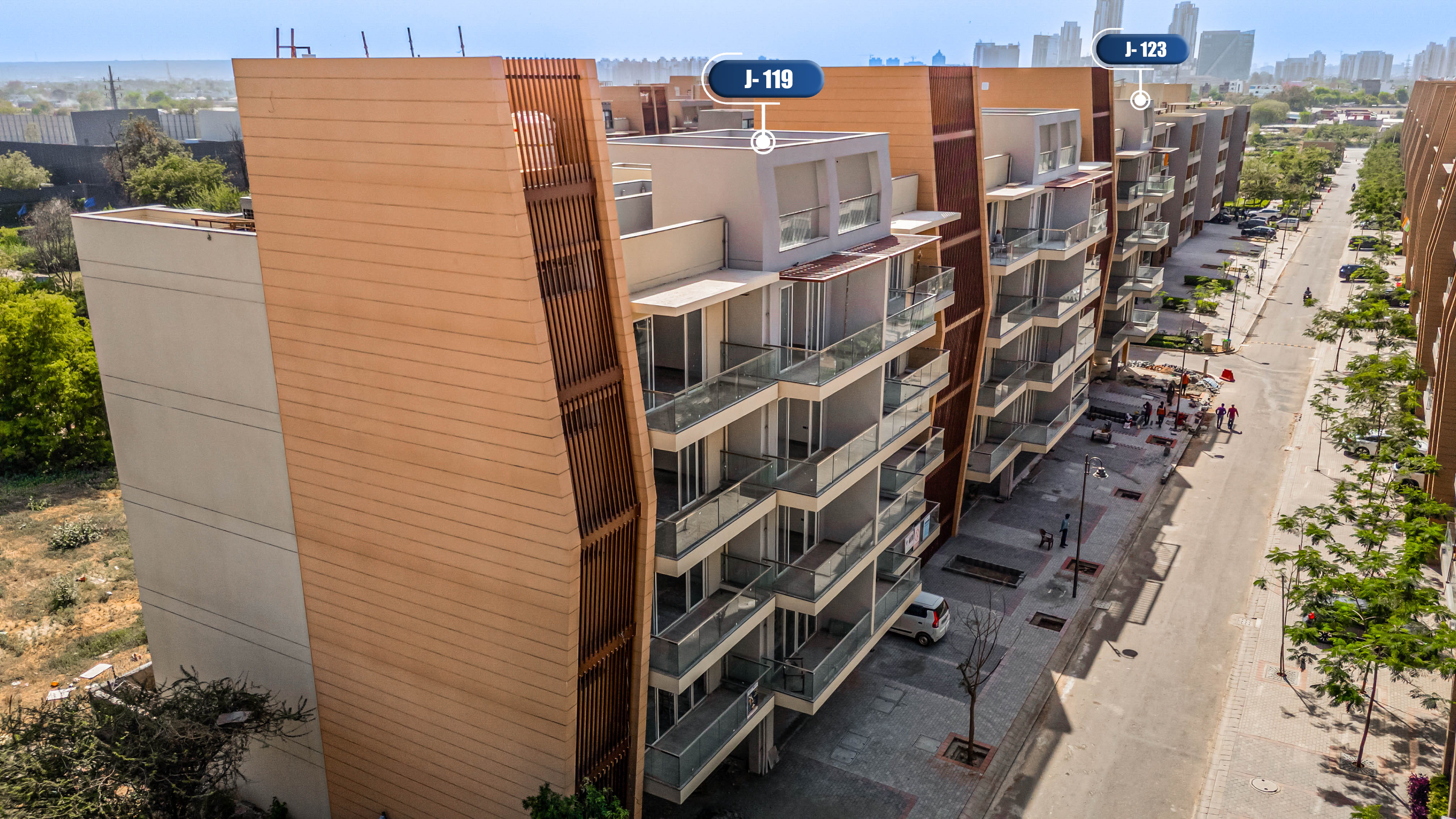 RCC structure & Masonry work completed, MEP & finishing work ongoing