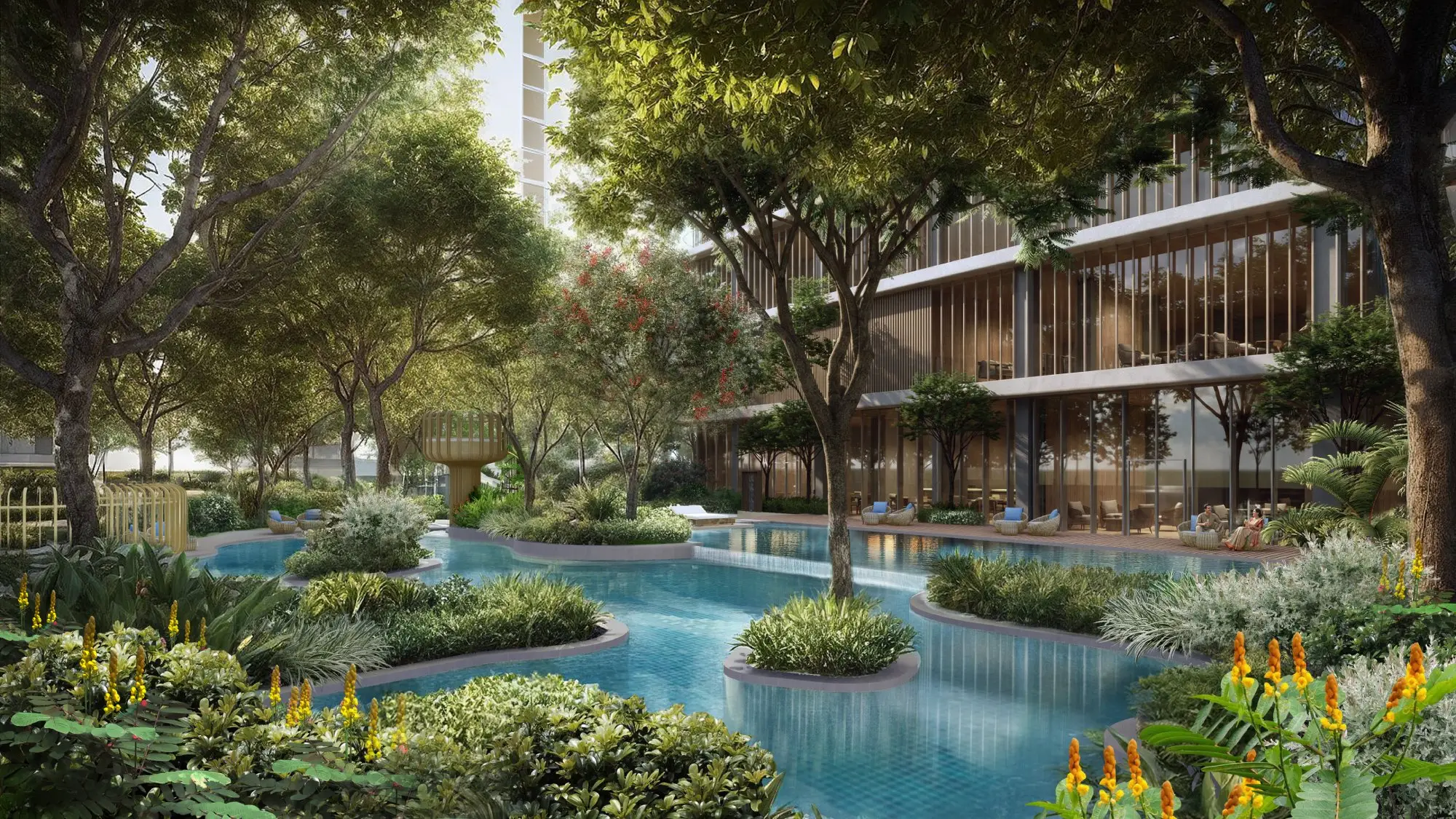 Eldeco 7 Peaks Residences Nature Pond
