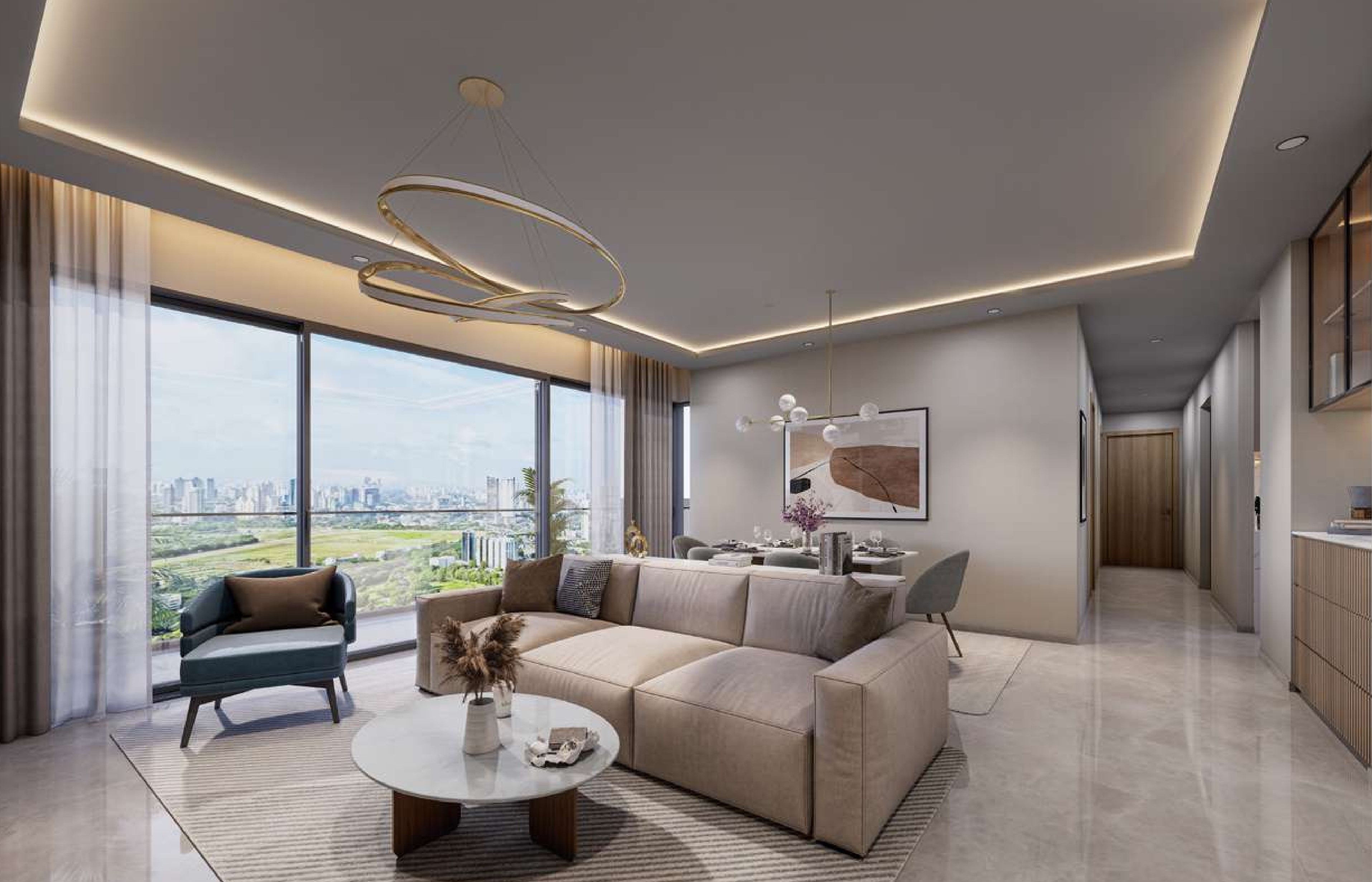3 BHK 948 Sq.Ft. Apartment for Sale in Emaar Serenity Hills