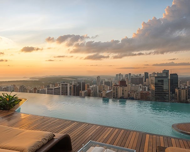 Adani Linkbay Residences Terrace Swimming Pool
