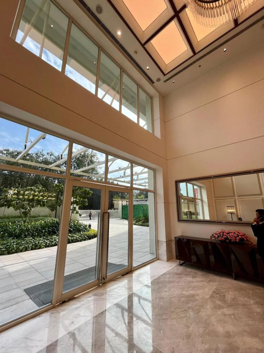DLF One Midtown Building Entrance