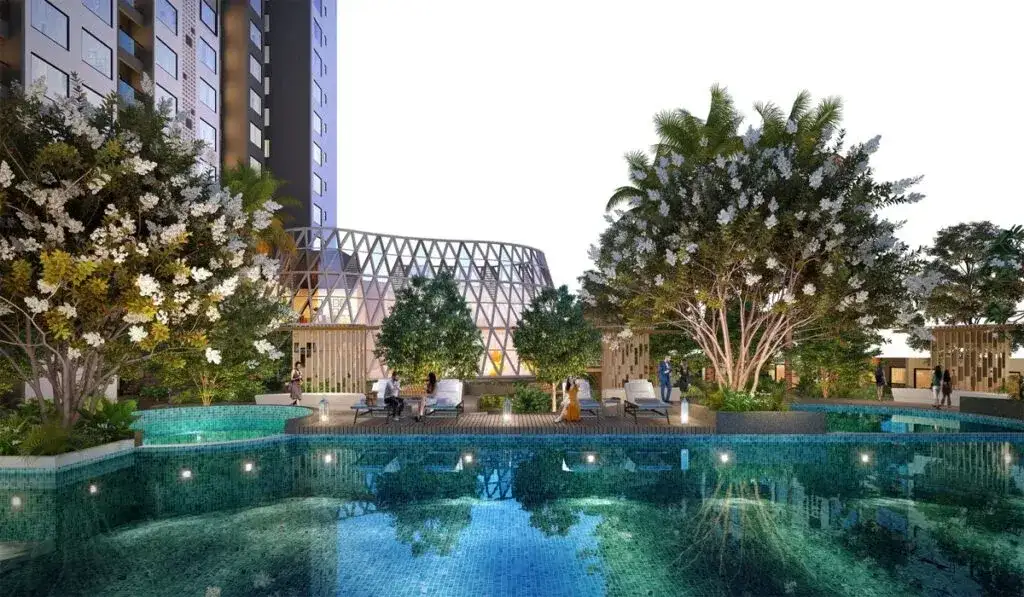 DLF The Aureva Swimming Pool