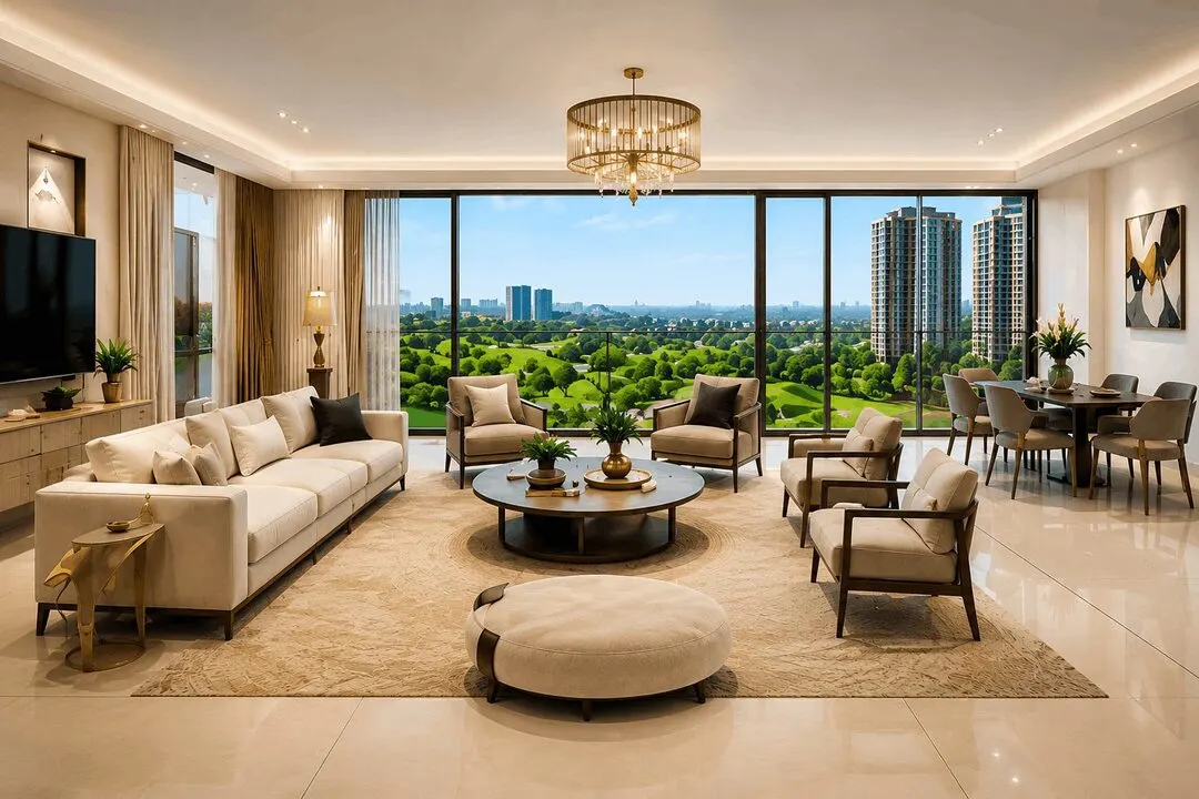The Prestige City Gurgaon Living Room
