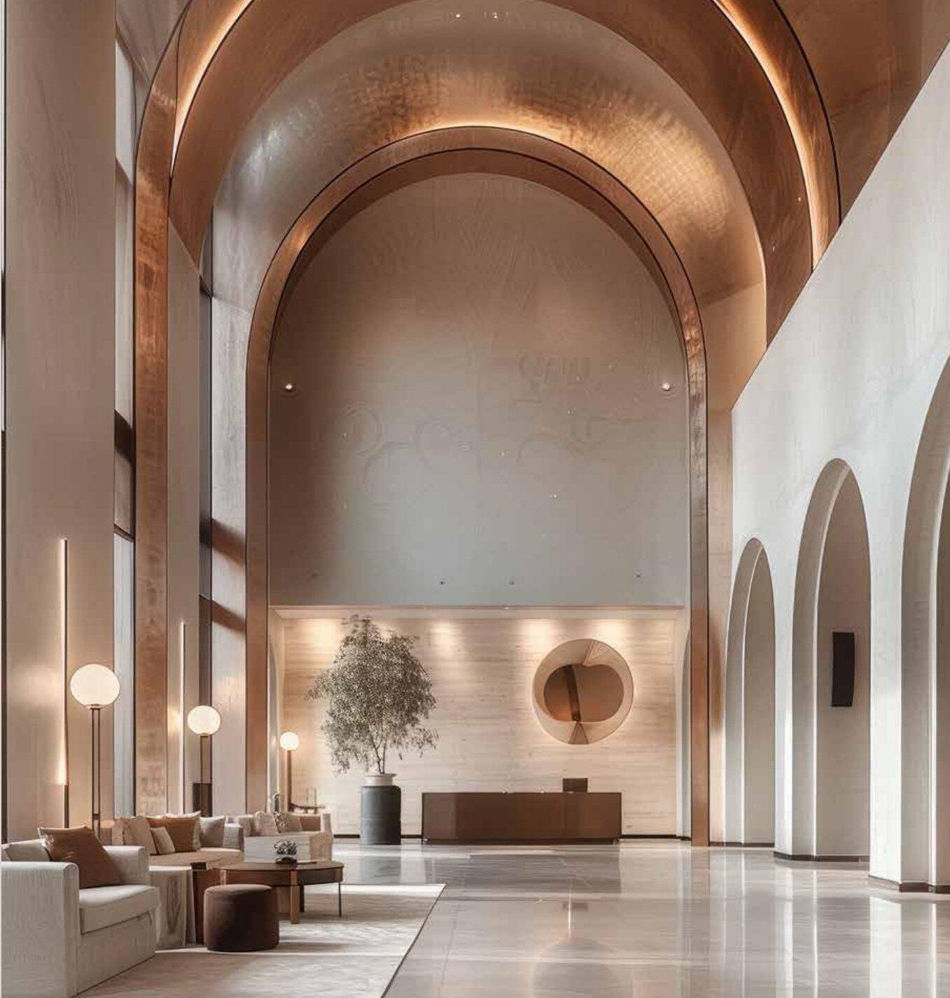 Godrej Brooklyn Avenue Reception Area