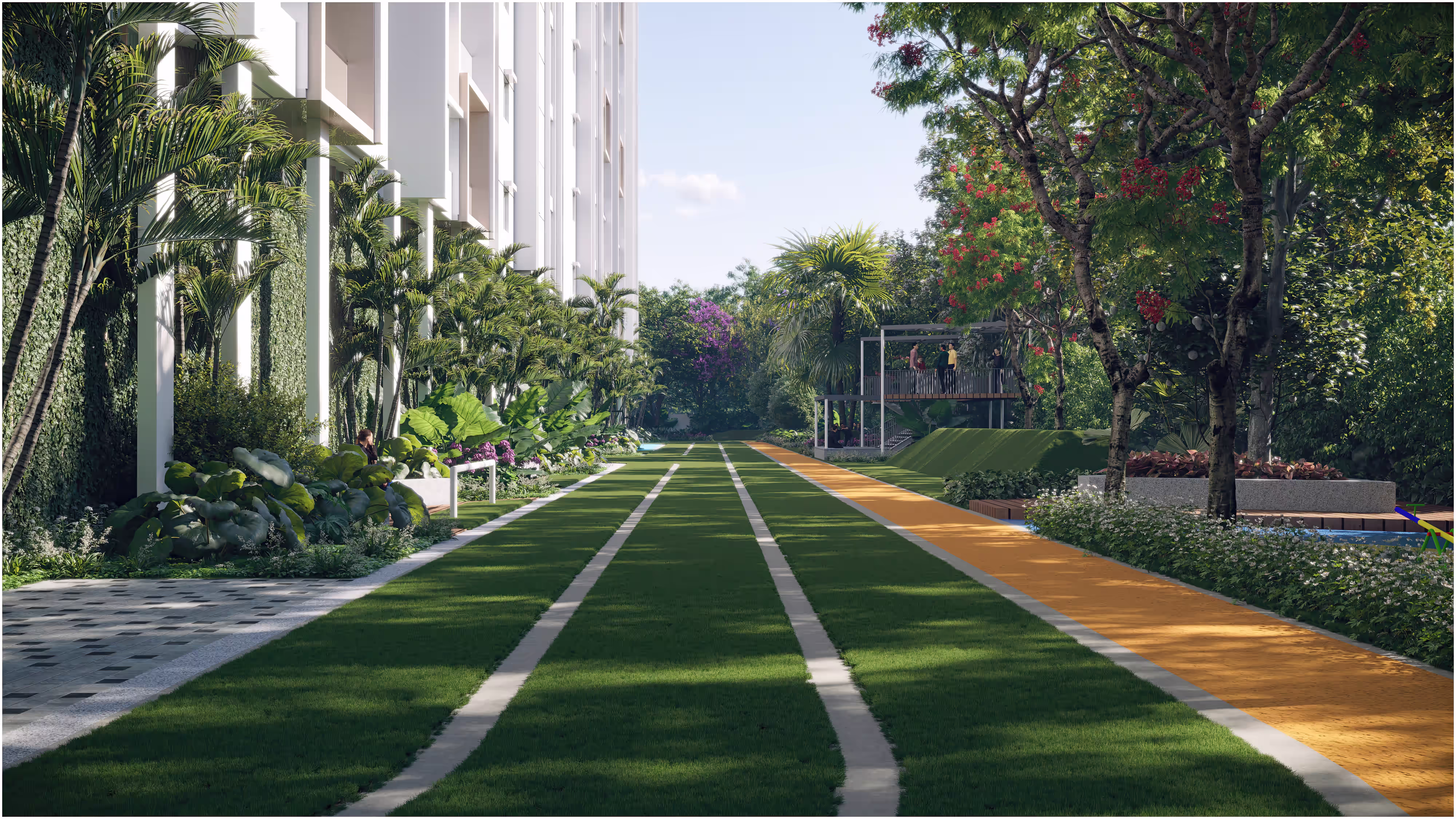 Sarus Swasthi Landscape Street