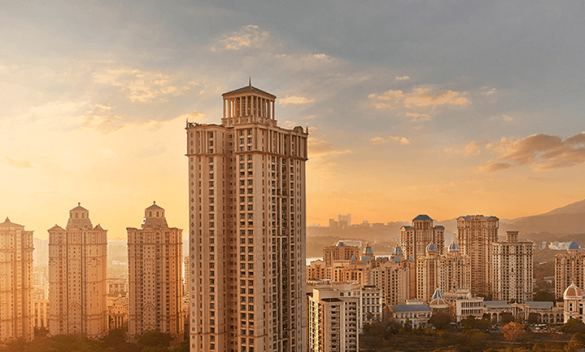 Hiranandani Gardens Canna Aerial View