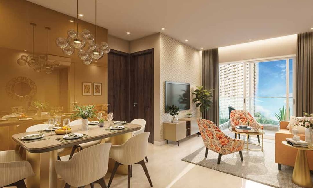 Hiranandani Gardens Canna living room