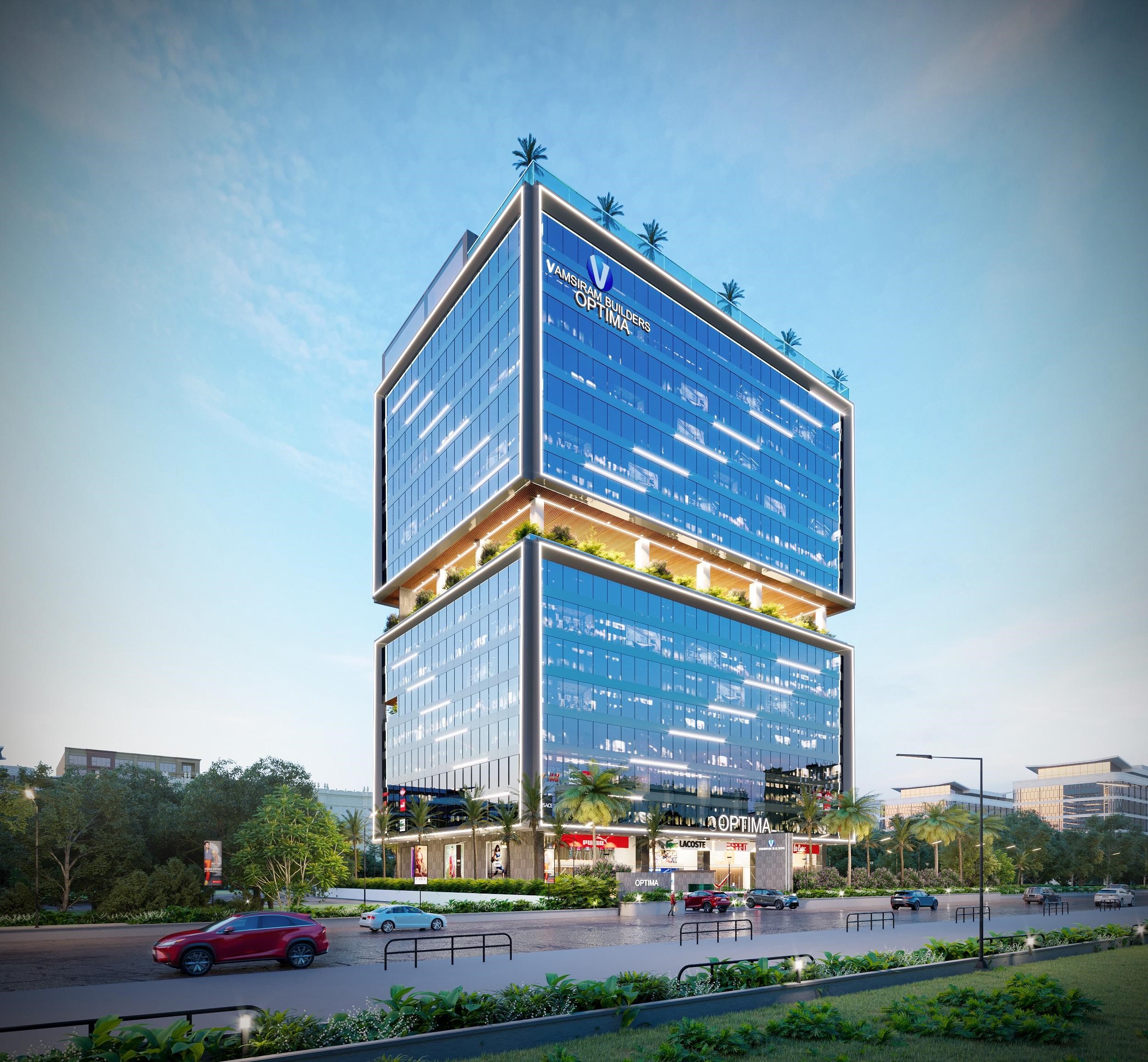 Vamsiram Vineel Ventures Mall Elevation