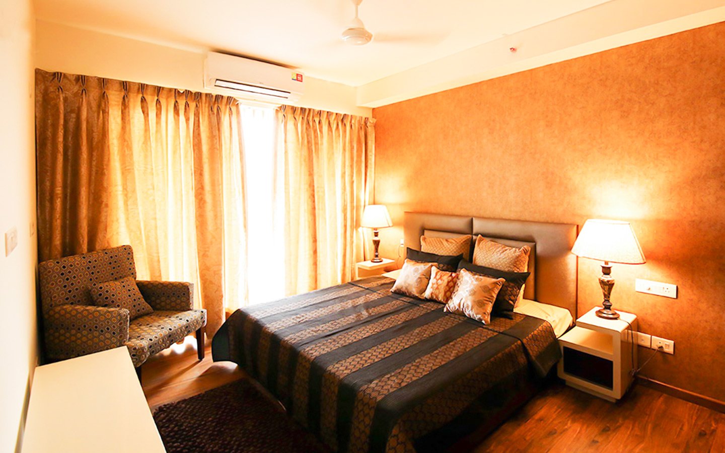 Dhoot Time Residency Bedroom