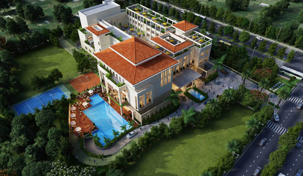 Adani Samsara Ivana Clubhouse View