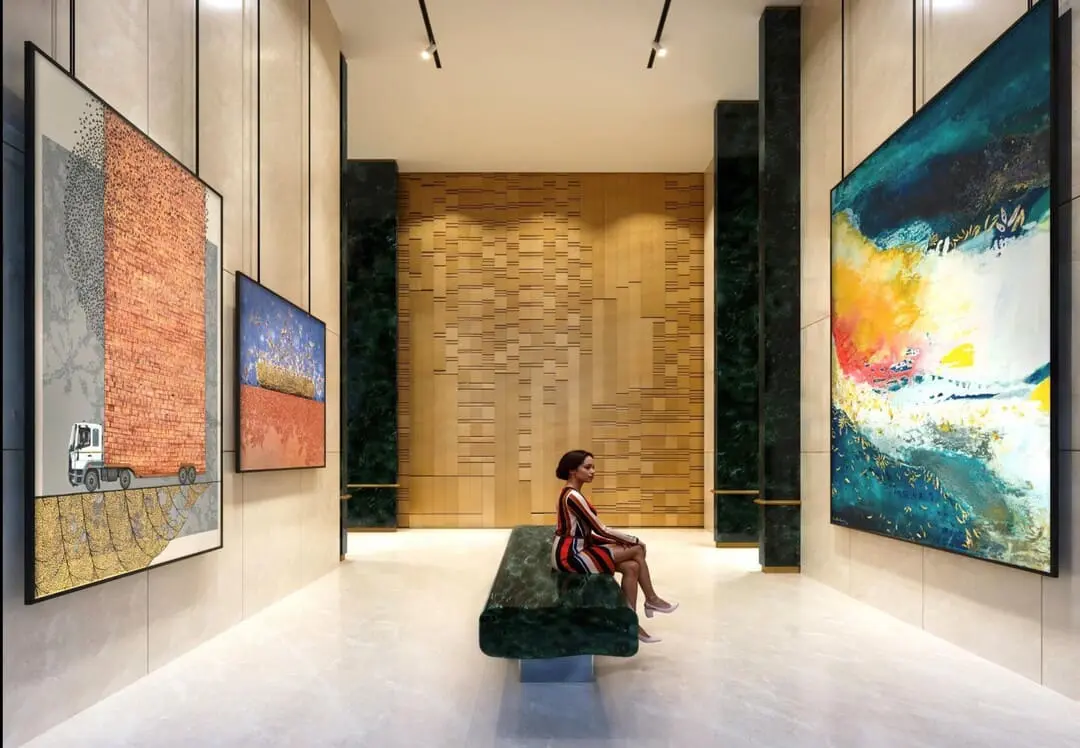 Trump Towers Exterior View Skyline View